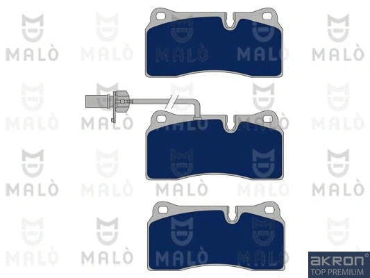 Brake Pad Set, disc brake (1051157)