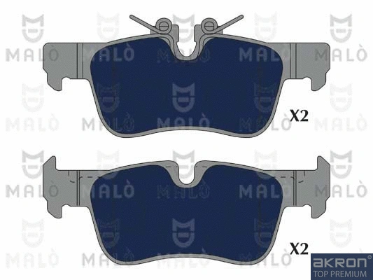 Brake Pad Set, disc brake (1051301)