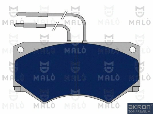 Brake Pad Set, disc brake (1050506)