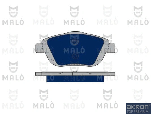 Brake Pad Set, disc brake (1050258)