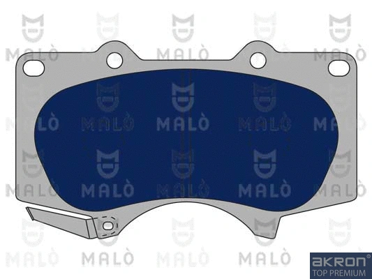 Brake Pad Set, disc brake (1050751)