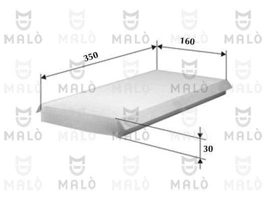 Filter, cabin air (1530371)