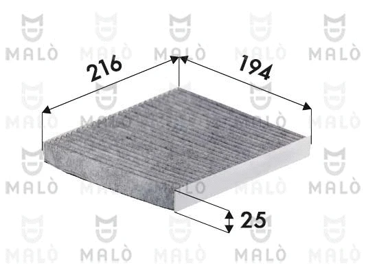 Filter, cabin air (1531922)