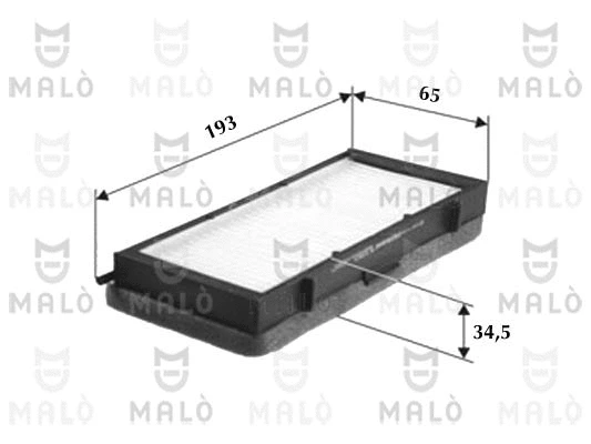 Filter, cabin air (1532341)