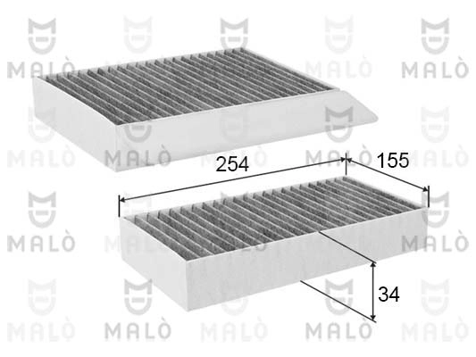 Filter, cabin air (1532762)