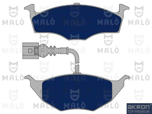 Brake Pad Set, disc brake (1050776)