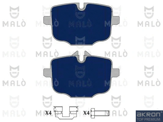 Brake Pad Set, disc brake (1050875)
