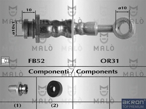 Brake Hose (8950)