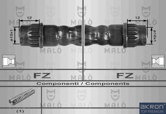 Brake Hose (8518)