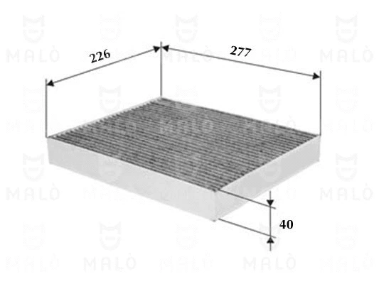 Filter, cabin air (1530291)