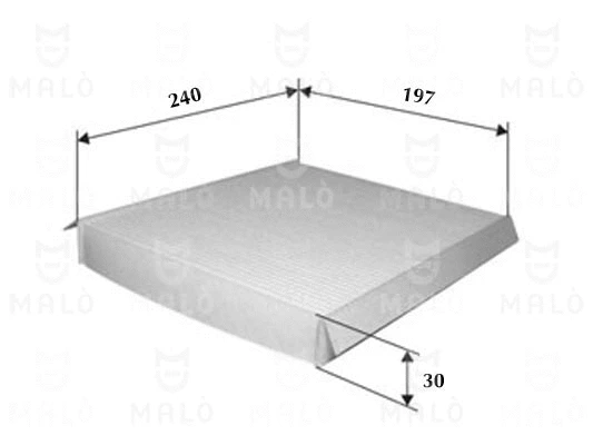 Filter, cabin air (1530162)