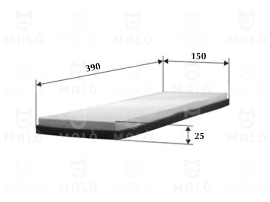 Filter, cabin air (1530041)