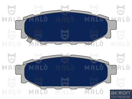 Brake Pad Set, disc brake (1051002)