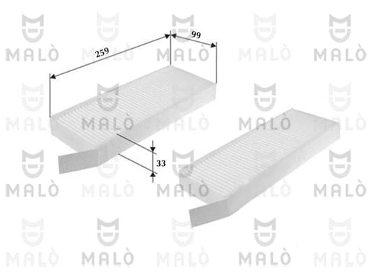 Filter, cabin air (1532101)