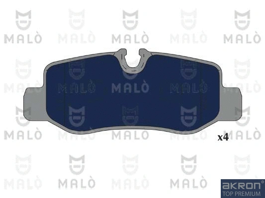 Brake Pad Set, disc brake (1051175)