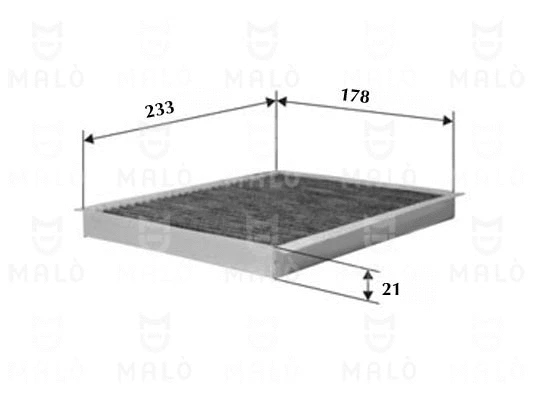 Filter, cabin air (1530632)