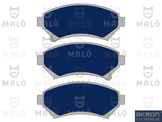 Brake Pad Set, disc brake (1050641)