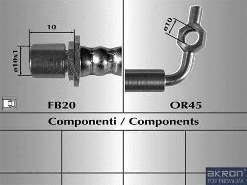 Brake Hose (80137)