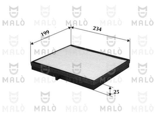 Filter, cabin air (1531051)