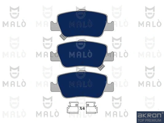 Brake Pad Set, disc brake (1051015)