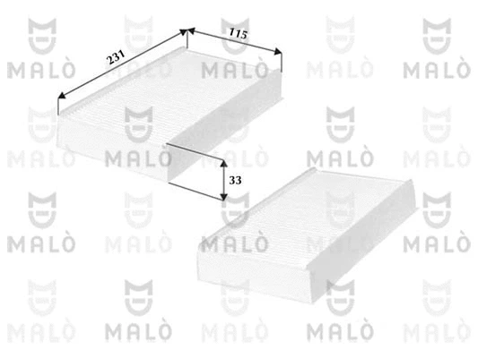 Filter, cabin air (1532221)