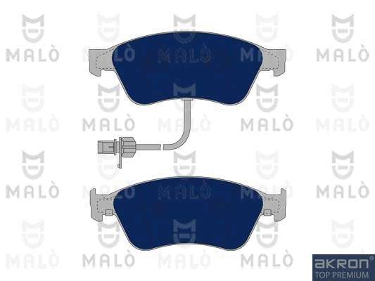 Brake Pad Set, disc brake (1050783)