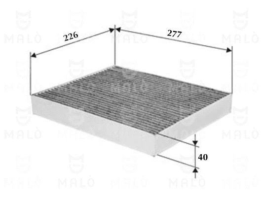 Filter, cabin air (1532262)