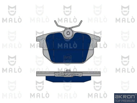 Brake Pad Set, disc brake (1050047)