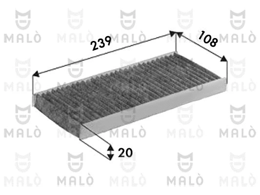 Filter, cabin air (1532662)