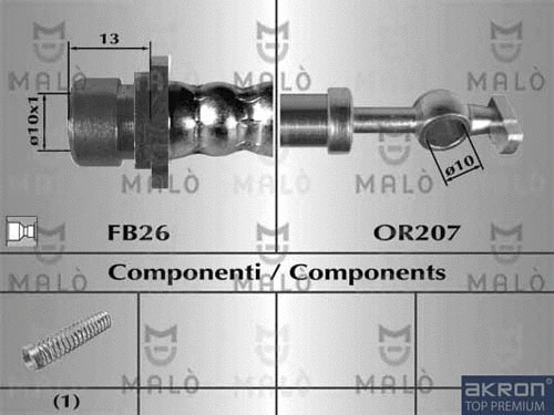 Brake Hose (80993)