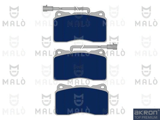 Brake Pad Set, disc brake (1051112)