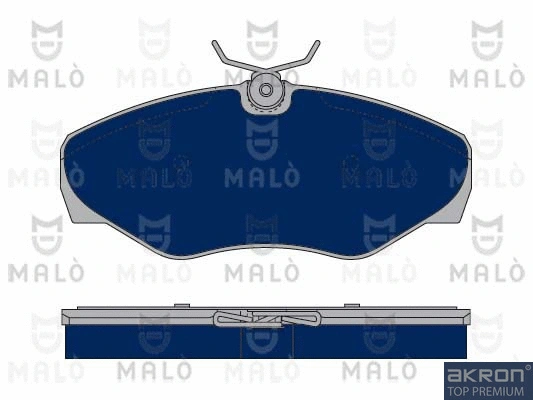 Brake Pad Set, disc brake (1050136)