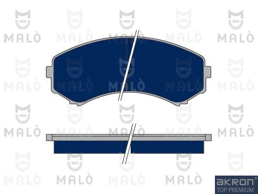 Brake Pad Set, disc brake (1050312)