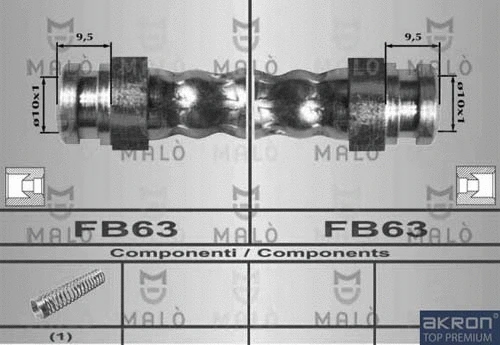 Brake Hose (80531)