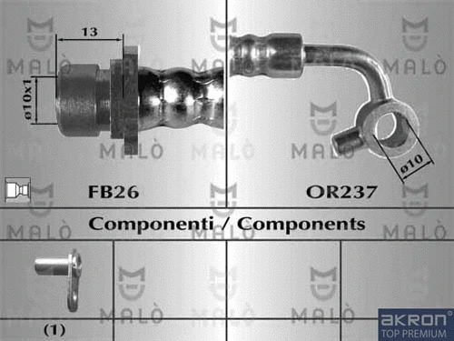 Brake Hose (80668)