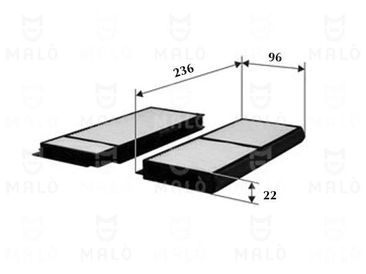 Filter, cabin air (1531311)