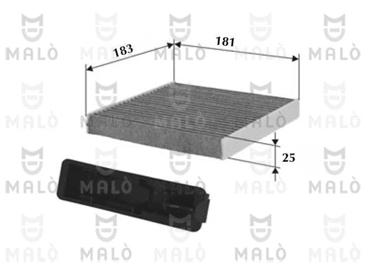 Filter, cabin air (1530972)
