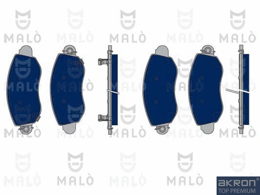 Brake Pad Set, disc brake (1050390)