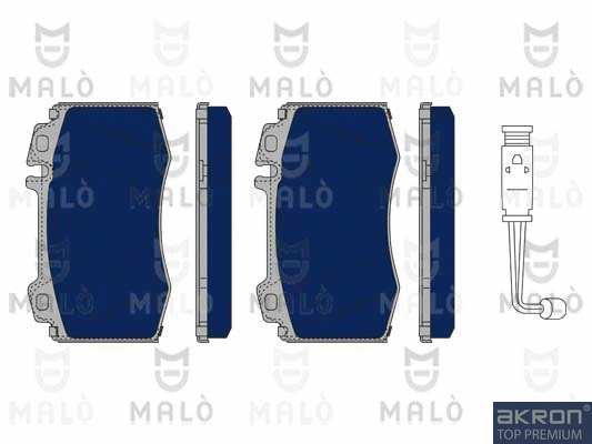 Brake Pad Set, disc brake (1050105)