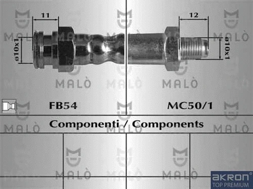 Brake Hose (80665)