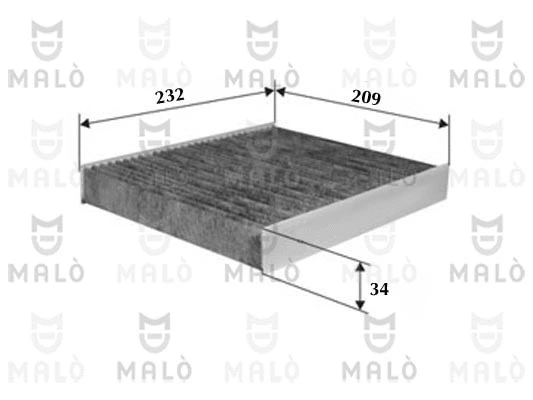Filter, cabin air (1530962)