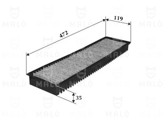 Filter, cabin air (1530752)