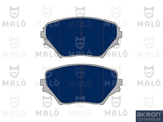 Brake Pad Set, disc brake (1050010)