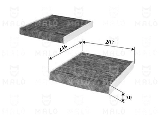 Filter, cabin air (1531632)