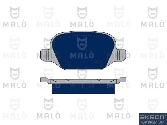 Brake Pad Set, disc brake (1050121)