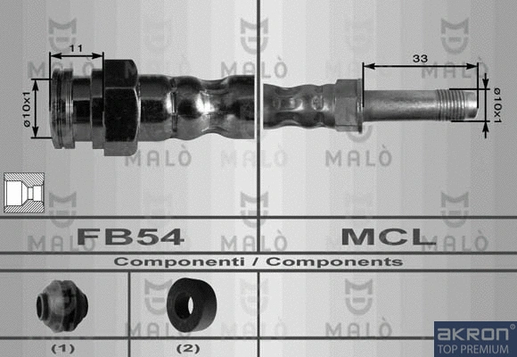 Brake Hose (8924)