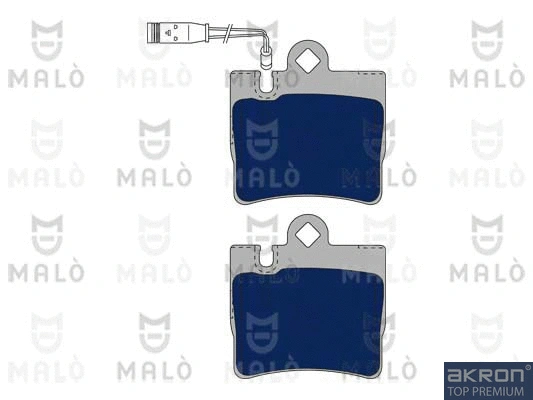Brake Pad Set, disc brake (1050616)