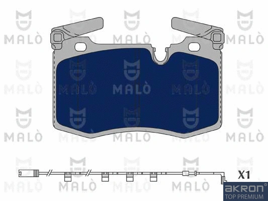 Brake Pad Set, disc brake (1051116)