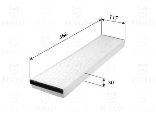 Filter, cabin air (1530751)