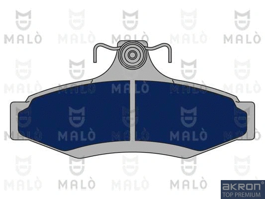 Brake Pad Set, disc brake (1050805)